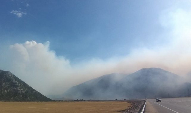 Eynif Ovası'nda dumanlar yeniden yükseldi