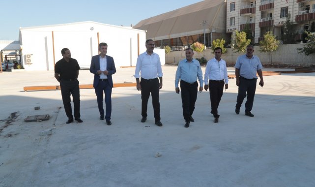 Eyyübiye'ye yeni semt pazarı çalışması