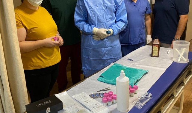 Hastanede ilk defa prostat biyopsisi yapıldı