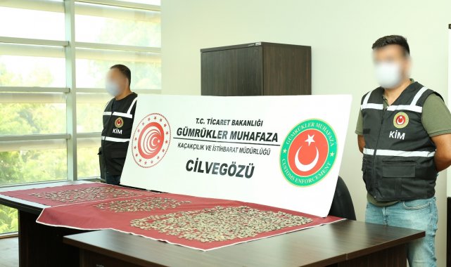Hatay'da 2 bin 533 adet tarihi sikke ele geçirildi