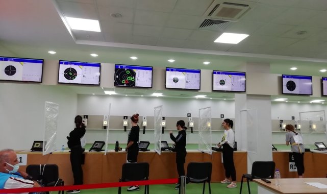 Havalı ve Ateşli Silahlar Türkiye Gençler Milli Takım seçmeleri Bafra'da yapıldı