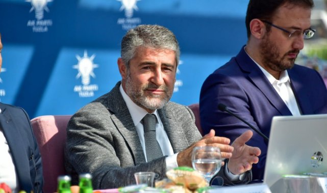 Hazine ve Maliye Bakan Yardımcısı Nebati, Tuzlalı iş insanlarıyla bir araya geldi