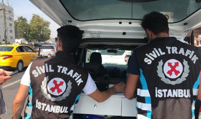 İstanbul'da taksilere yönelik denetimler sürüyor