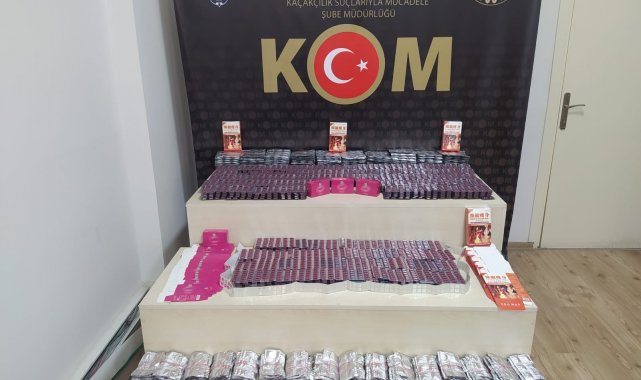 İzmir'de 7 ayrı kaçakçılık operasyonunda 7 şüpheliye işlem