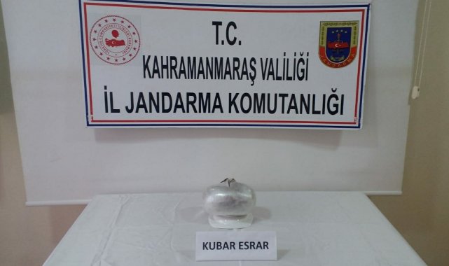 Kahramanmaraş'ta uyuşturucu operasyonu