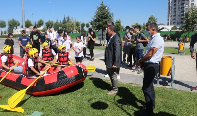Kayseri'de rafting sporu yapılacak