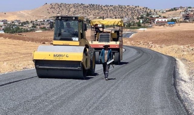 Mardin'de birinci etap yol çalışmaları yüzde 80 tamamlandı