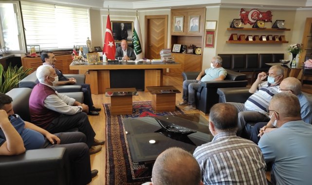 Muhtarlardan Başkan Oprukçu'ya teşekkür
