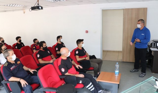 Safranbolu İtfaiyesi'nde eğitimler sürüyor