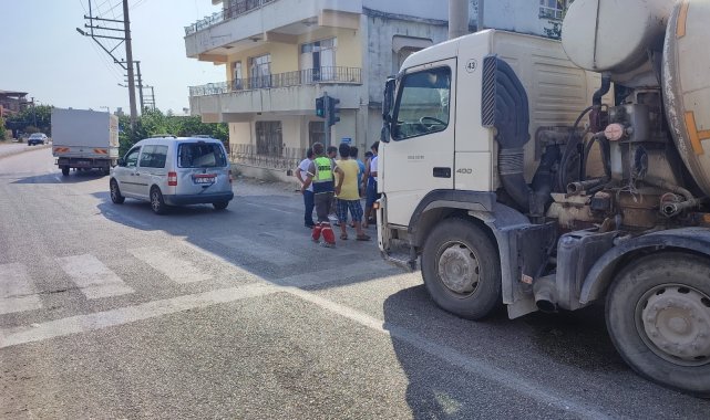Samandağ'da trafik kazası: 2 yaralı