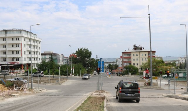 Samsun'da ilk 'akıllı kavşak' devreye girdi