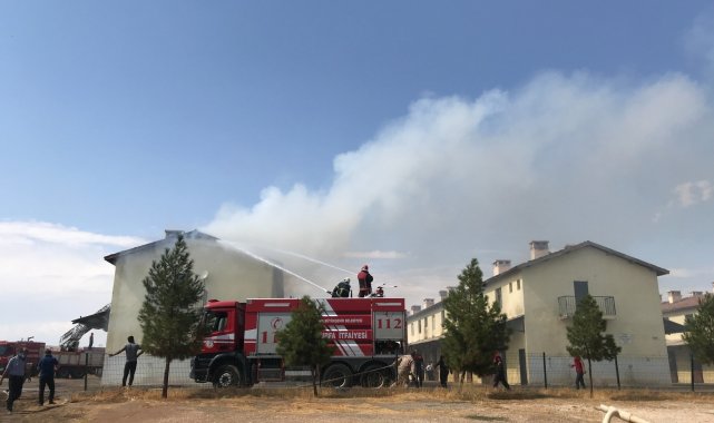 Şanlıurfa Hipodromu'nda çıkan yangın kontrol altına alındı