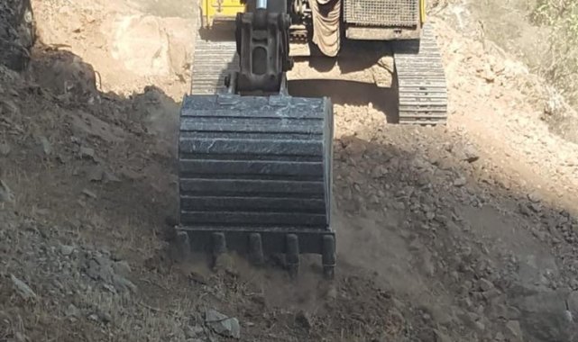 Şenoba Belediyesinden yol yapım çalışmaları