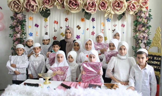 Silopi'de 40 öğrenci Kur'an-ı Kerim'e geçiş yaptı