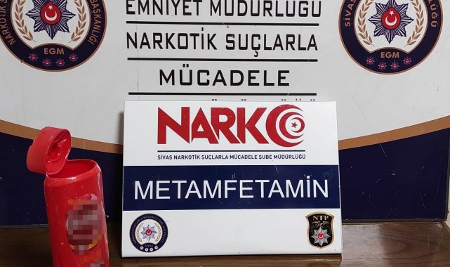 Sivas'ta uyuşturucu operasyonu