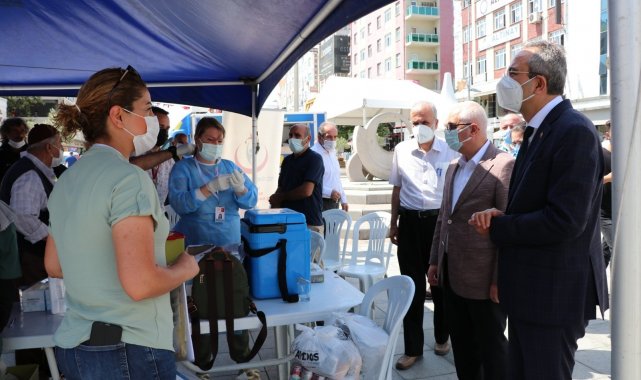 Sultanbeyli'de aşı seferberliği bütün hızıyla devam ediyor