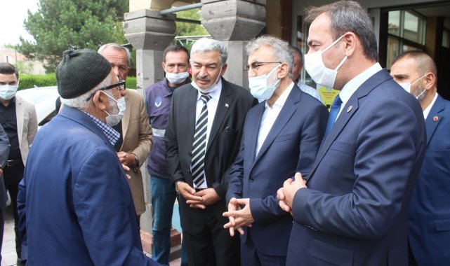Taner Yıldız Tomarza'yı ziyaret etti