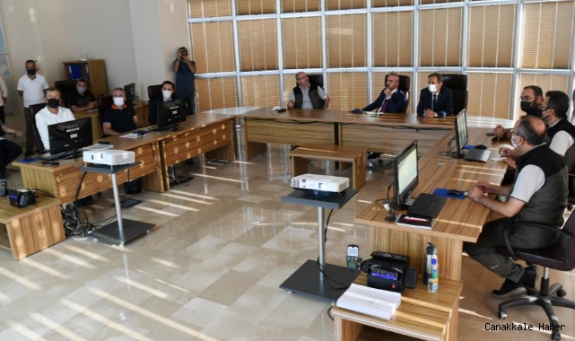Turan’dan ormanın kahramanlarına moral ziyareti
