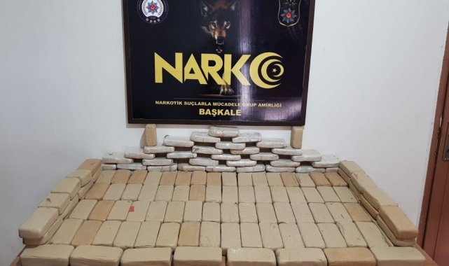 Van'da 226 kilo 826 gram eroin ele geçirildi