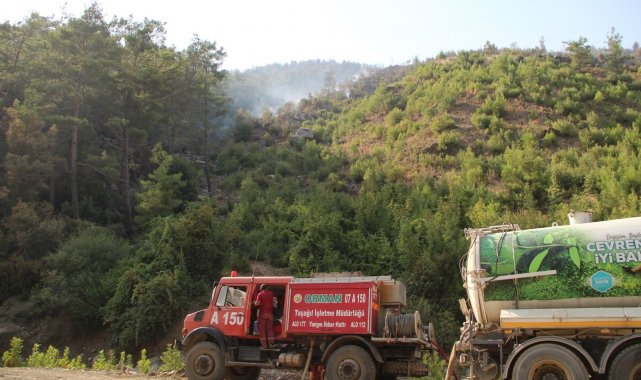 Yangının kontrol altına alındığı Manavgat'ta tedbirler elden bırakılmıyor