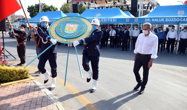 Zafer Bayramı, Tarsus ve Bozyazı'da törenle kutlandı