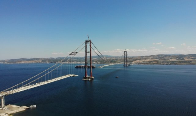 1915 Çanakkale Köprüsü'nde adım adım sona yaklaşıldı