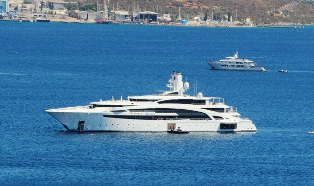 200 milyon dolarlık yatıyla Bodrum'a demir atı