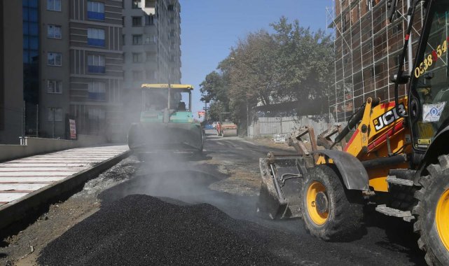 Alaattin Topuz Caddesi'ne prestij çalışması