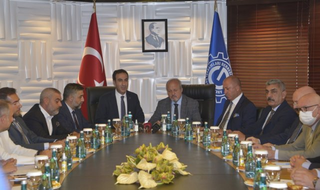 Ankara Sanayi Odası Yönetim Kurulu, ANGİAD'ı ziyaret etti