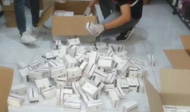 Antalya'da piyasa değeri 1 milyon 610 bin TL olan 7 bin 482 adet kaçak ilaç ele geçirildi
