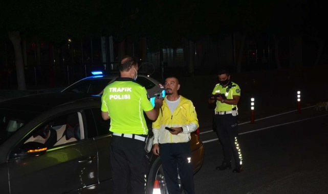 Antalya'da sürücülere alkol denetimi