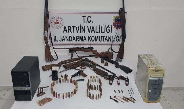 Artvin'de jandarmadan operasyon