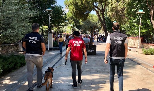 Aydın'da narkotik polisi okul çevresinde göz açtırmıyor