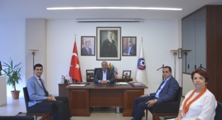 Bahçeşehir Kolejinden ÇTSO Yönetim Kurulu Başkanına Ziyaret