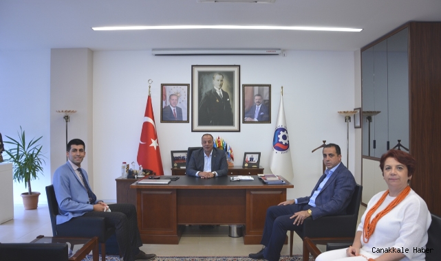 Bahçeşehir Kolejinden ÇTSO Yönetim Kurulu Başkanına Ziyaret