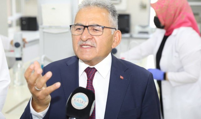 Başkan Büyükkılıç: "Kayseri'de su çeşmeden içilir"