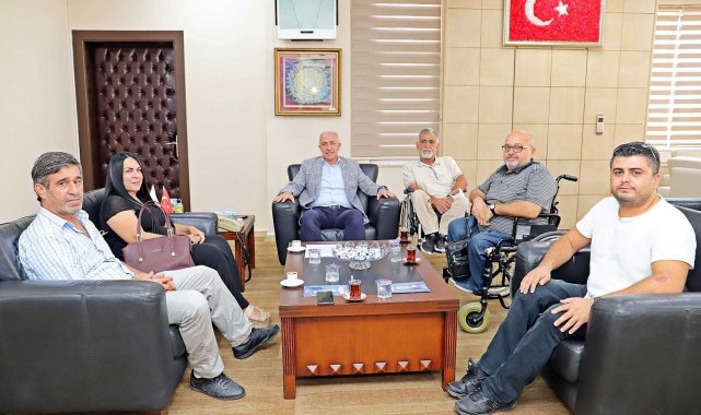 Başkan Gültak'tan engelli sporculara destek sözü