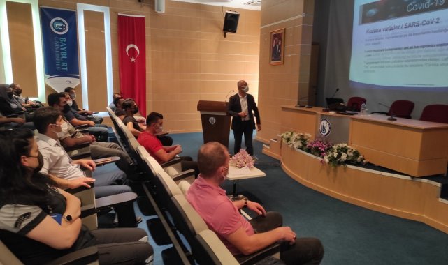 Bayburt Üniversitesi personellerine 'Covid-19 Hijyen Eğitimi' verildi
