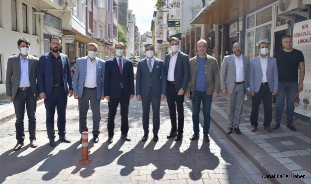 Biga’da Şehitler dualarla anıldı