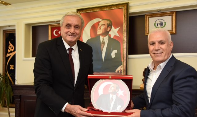 Bozbey'den, Başkan Bakkalcıoğlu'na ziyaret