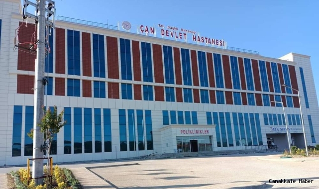 Çan Devlet Hastanesi yeni hizmet binası hasta kabulüne başladı