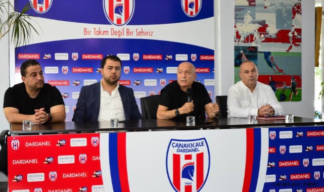 Çanakkale Dardanel spor basın toplantısı düzenledi