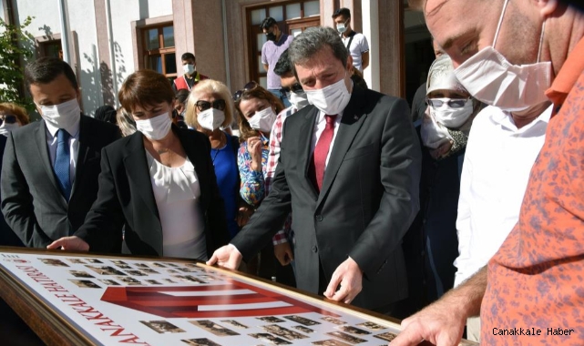 Çanakkale Şehit ve Gaziler Derneğinden Vali Tavlı'ya ziyaret