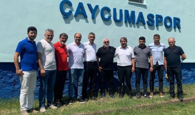 Çaycumaspor'dan spor malzemesi desteği