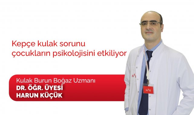 Çocuklarda kepçe kulak sorunu