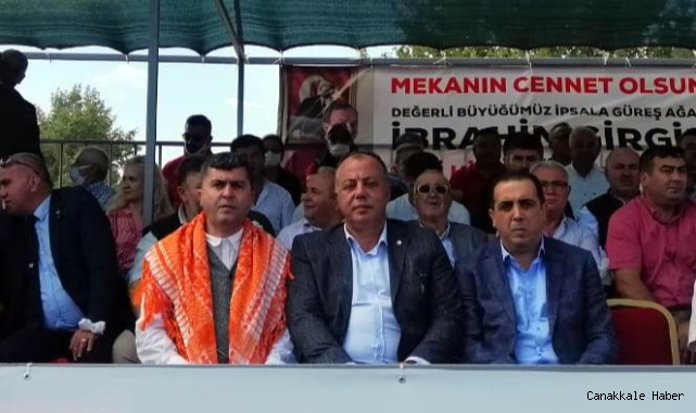 ÇTSO, Bayramiç güreş etkinliklerine katıldı
