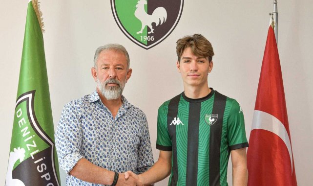 Denizlispor genç yetenek ile profesyonel sözleşme imzaladı