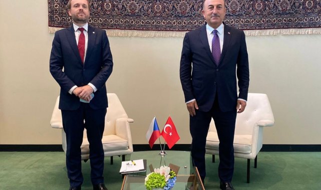 Dışişleri Bakanı Çavuşoğlu, Çekya Dışişleri Bakanı Kulhanek ile bir araya geldi