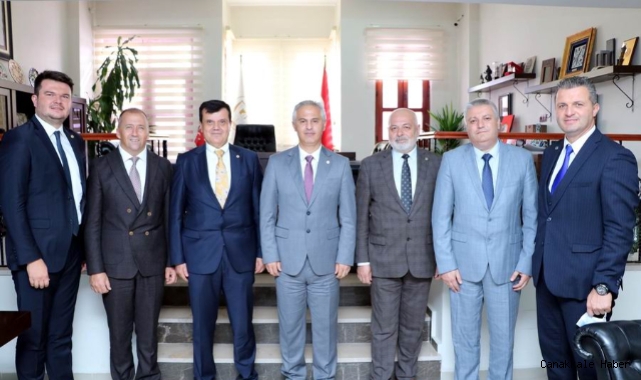 Edirne, Kırklareli, Tekirdağ ve Yalova Baroları Başkanlarından Çanakkale'ye ziyaret