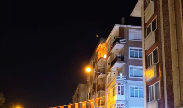 Edirne'de korkutan yangın